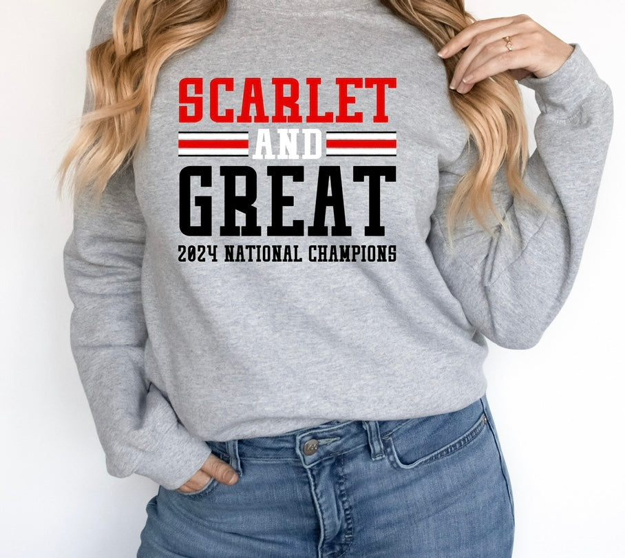 Scarlet and GREAT