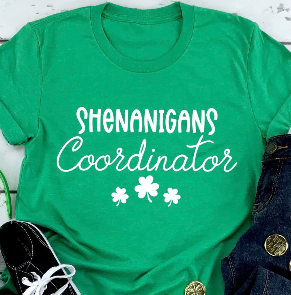 Shenanigans coordinator tee